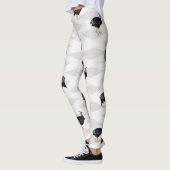 Guinee gevogelte Vogelpatroon Leggings (Links)