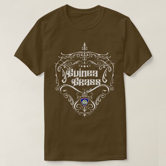 Guinee Grass  ontwerp 1 T-shirt (Design voorkant)