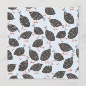 Guinee Hen Bird Advieskaart (Voorkant)