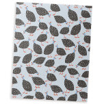 Guinee Hen Bird Legpuzzel<br><div class="desc">Een leuke kudde van Guinee houdt op een bleke blauwe achtergrond om je te laten glimlachen.</div>