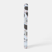 Guinee Hen Bird Pattern - Gepersonaliseerd iPhone 16 Hoesje (Rechterkant)