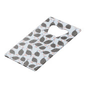 Guinee Hen Creditkaart Flessenopener (Achterkant Gekanteld)