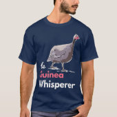 Guinee Hen Fowl Farm Animals Land Pluimvee T-shirt (Voorkant)