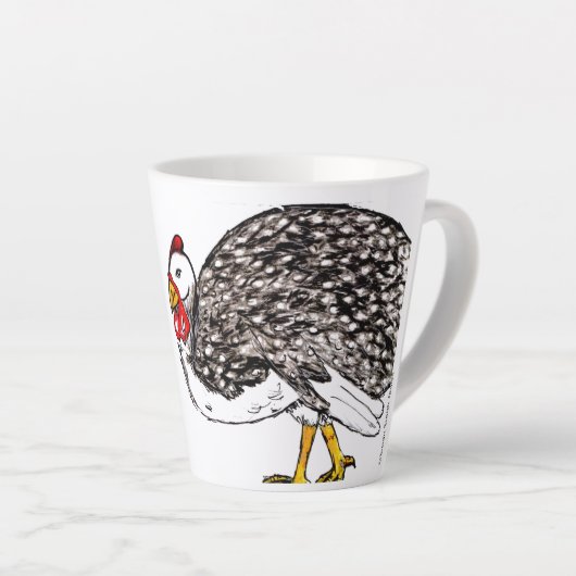 Guinee Hen Latte Mok (Rechterhoek)