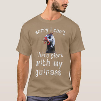 Guinee Hen Poultry Boerderij Bird Country T-shirt