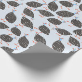 Guinee Hens Bird Pattern Cadeaupapier (Hoek)
