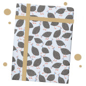 Guinee Hens Bird Pattern Cadeaupapier