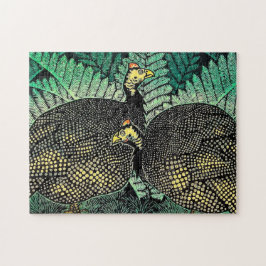 Guinee Hens kasamatsu overhemden japanse kunst Legpuzzel