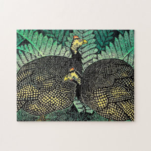 Guinee Hens kasamatsu overhemden japanse kunst Legpuzzel