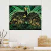 Guinee Hens Kasamatsu Shiro 1957 Poster (Keuken)