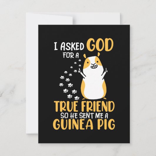 Guinee is echt vriendelijk bedankkaart (Voorkant)