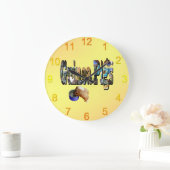 Guinee is het woord, de lange muur klok (Huis)