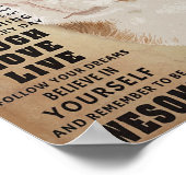 Guinee is vandaag een goede dag poster (Hoek)