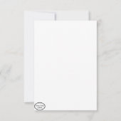 Guinee met Pet van de partij Vast Wenskaart Bedankkaart (Achterkant)