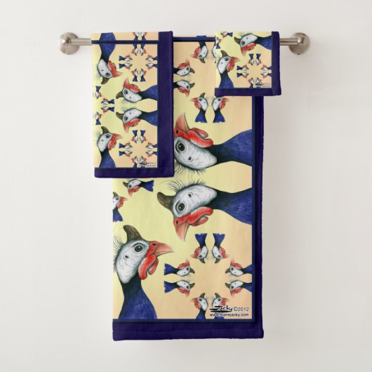 Guinee overal! bad handdoek (Insitu)
