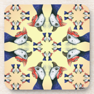 Guinee overal! bier onderzetter