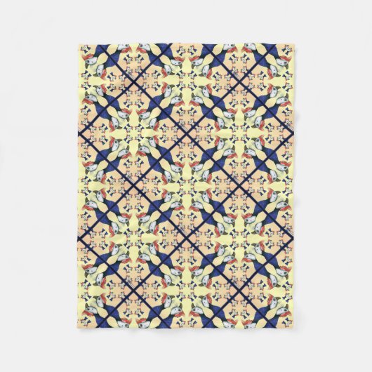 Guinee overal! fleece deken (Voorkant)