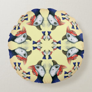 Guinee overal! rond kussen