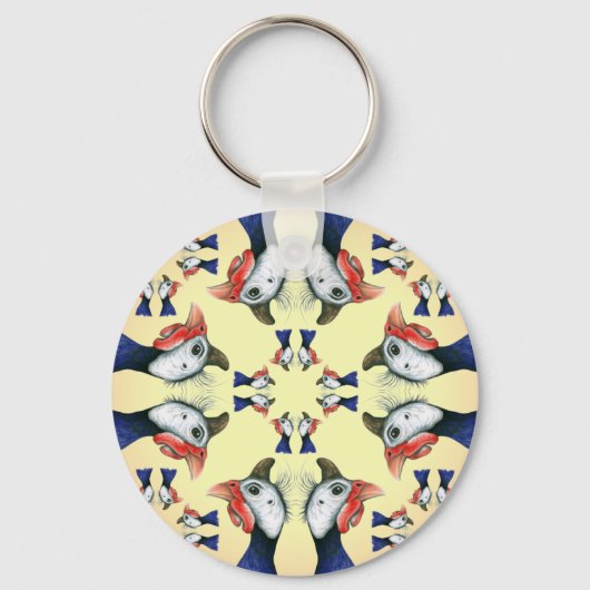 Guinee overal! sleutelhanger (Voorkant)