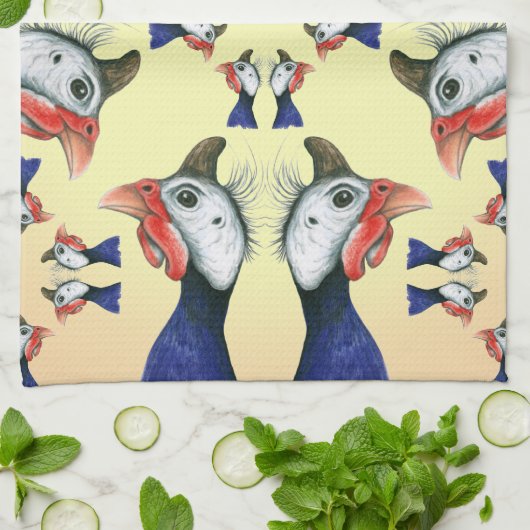 Guinee overal! theedoek (Gevouwen)