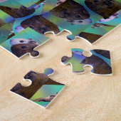 Guinee Pig Abstracte Kunst, puzzel (Zijkant)