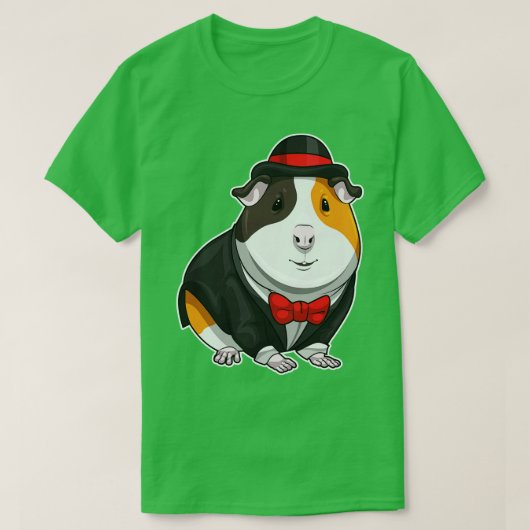 Guinee Pig bruidegom Bruiloft T-shirt (Design voorkant)