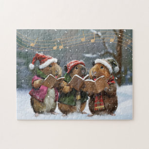 Guinee Pig Carol Singers Legpuzzel