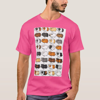 Guinee Pig Cavy Collectie Model 08 T-shirt