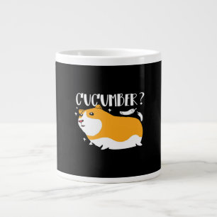 Guinee Pig Cucumber Cute Guinea Pig Kool Pet Grote Koffiekop