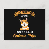 Guinee Pig Cute Briefkaart (Voorkant)