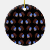 Guinee Pig, Drink patroon, Keramisch Ornament (Achterkant)