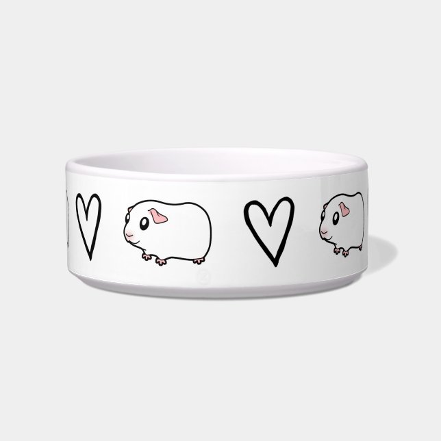 Guinee Pig Food Bowl Voerbakje (Voorkant)