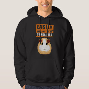 Guinee Pig Gemakkelijk verstoord door parelhoend Hoodie