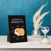 Guinee Pig Gift | Anatomie van een cavia Fotoplaat (Zijkant)