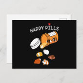 Guinee Pig Gift | Happy Pills Guinea Pig Briefkaart (Voorkant / Achterkant)