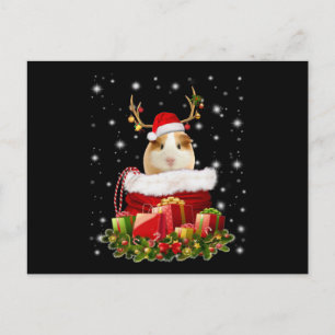 Guinee Pig Gift   Kerst-pastei Briefkaart