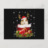 Guinee Pig Gift | Kerst-pastei Briefkaart (Voorkant)