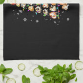 Guinee Pig Gift | Kerst-pastei Theedoek (Gevouwen)