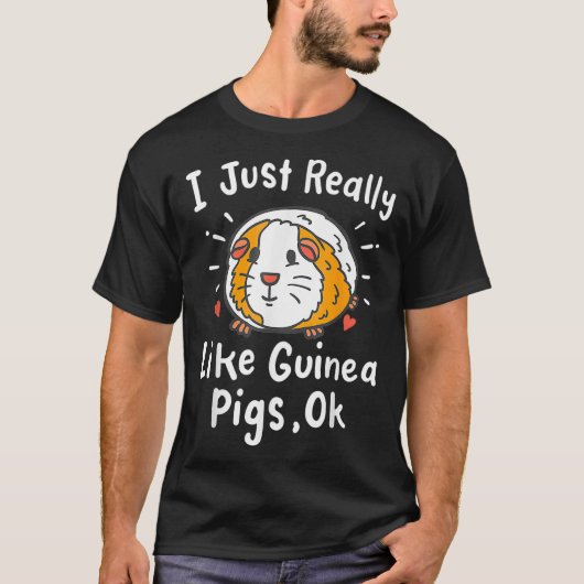 Guinee Pig Gifts T-shirt (Voorkant)
