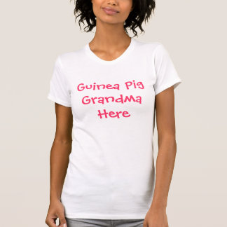 Guinee Pig Grandma T-shirt