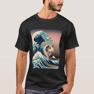 Guinee Pig Grote Golf Off Kanagawa Grappig Dier Ja T-shirt