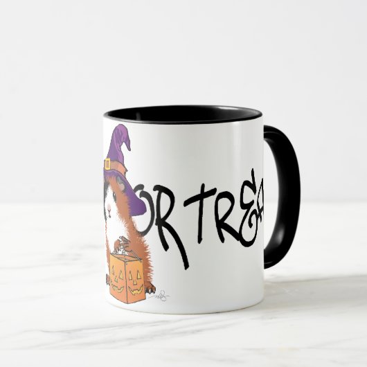 Guinee Pig Halloween Mok (Voorkant rechts)