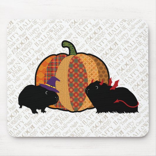 Guinee Pig Halloween Muismat (Voorkant)