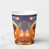 Guinee Pig Halloween Papieren Bekers (Links)