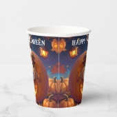 Guinee Pig Halloween Papieren Bekers (Rechts)