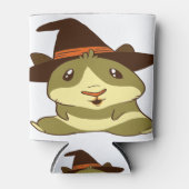 Guinee Pig Halloween Witch Blikjeskoeler (Voorkant)