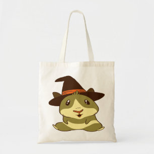 Guinee Pig Halloween Witch Tote Bag