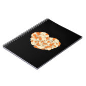 Guinee Pig Heart Love | Cute Baby Guinee Pig Notitieboek (Linkerzijde)