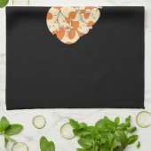 Guinee Pig Heart Love | Cute Baby Guinee Pig Theedoek (Gevouwen)