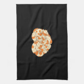 Guinee Pig Heart Love | Cute Baby Guinee Pig Theedoek (Verticaal)